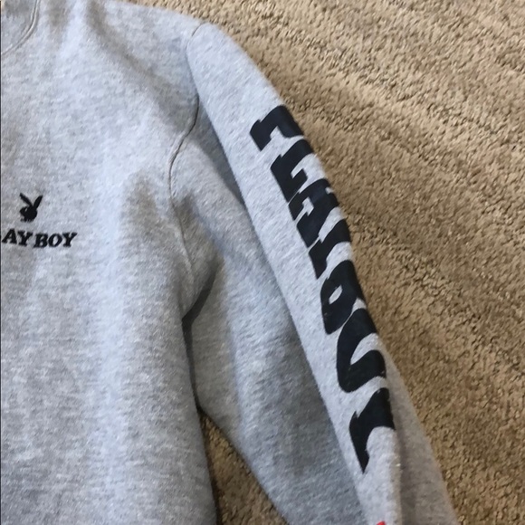 PLAYBOY GREY CREWNECK - Picture 5 of 6